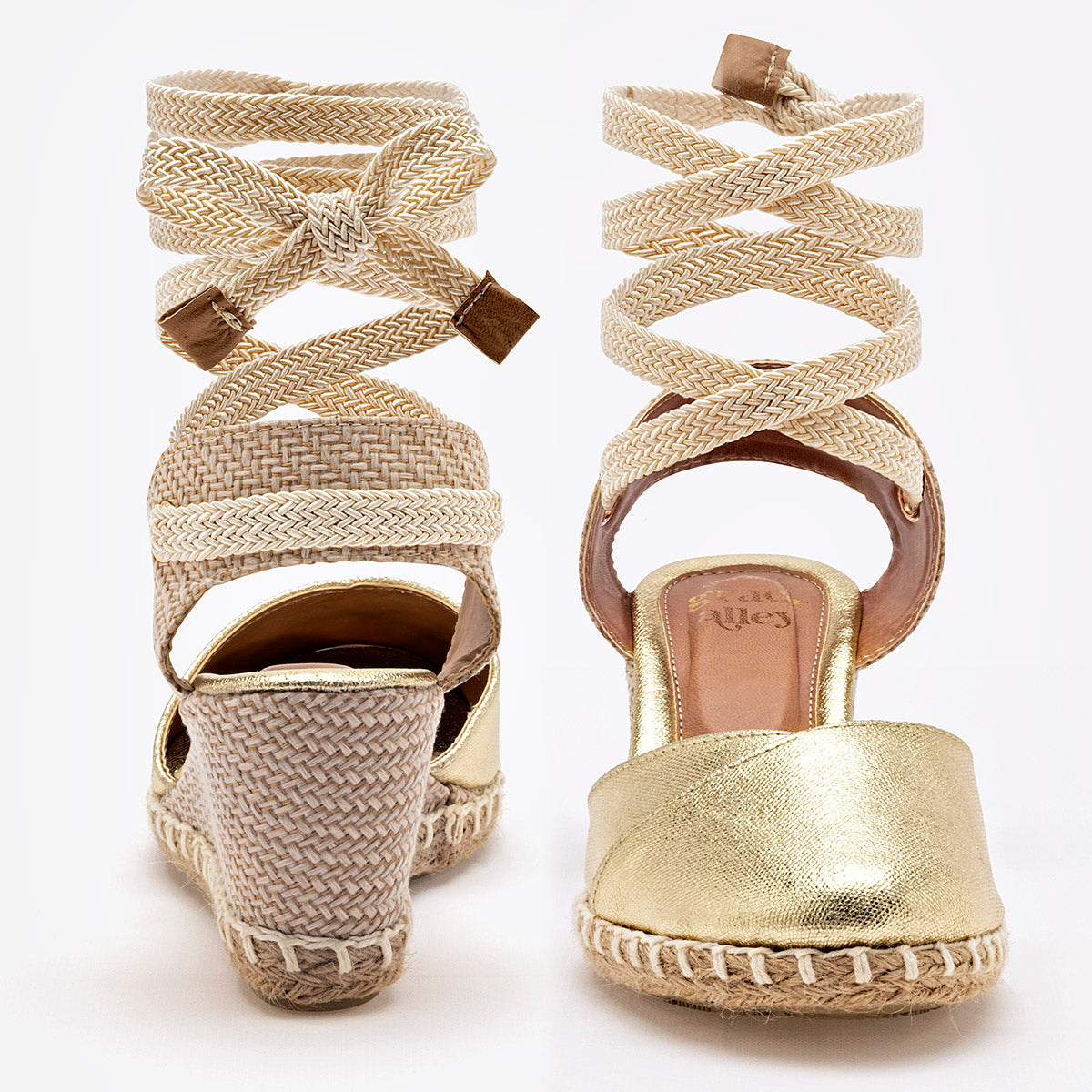 Alpargata CASUAL MUJER MIMAR 5257 ORO