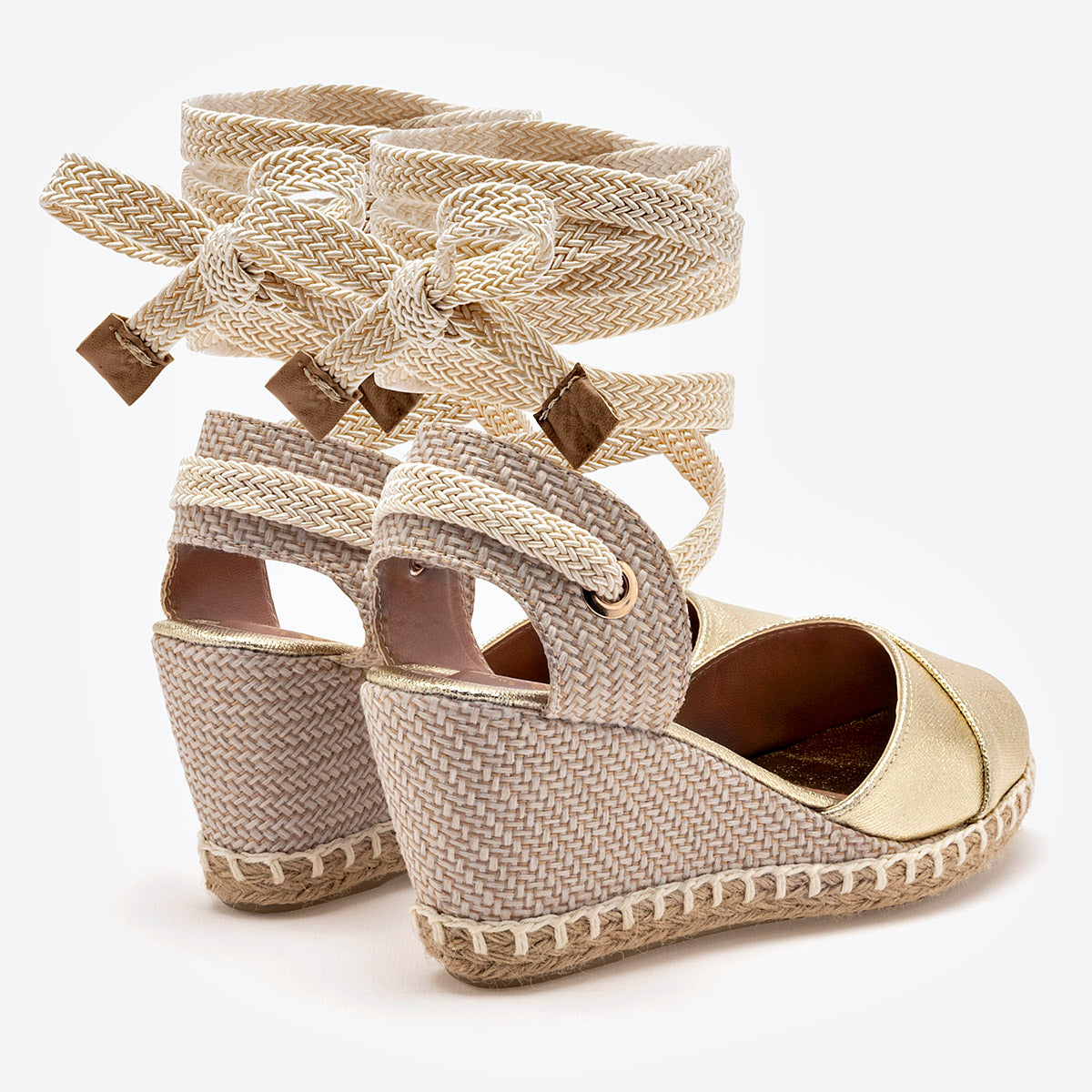 Alpargata CASUAL MUJER MIMAR 5257 ORO