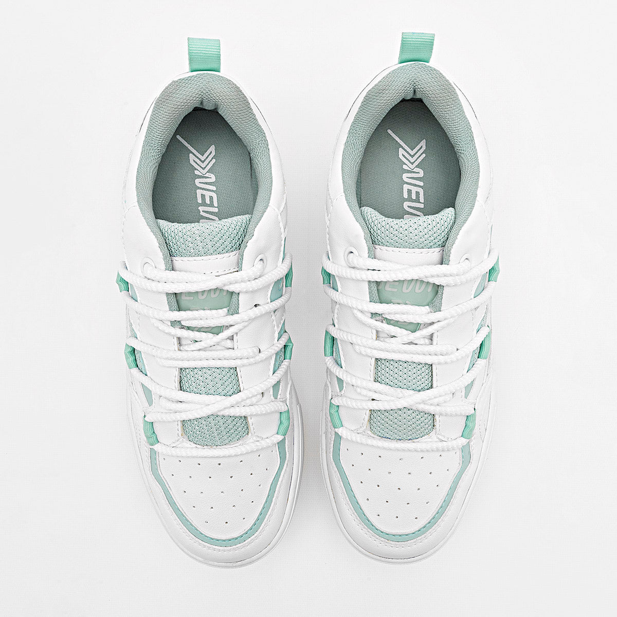 TENIS URBANO MUJER NEWK CD3301 BLANCO VERDE