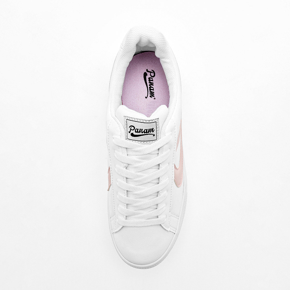 TENIS URBANO MUJER PANAM 220008001 BLANCO ROSA