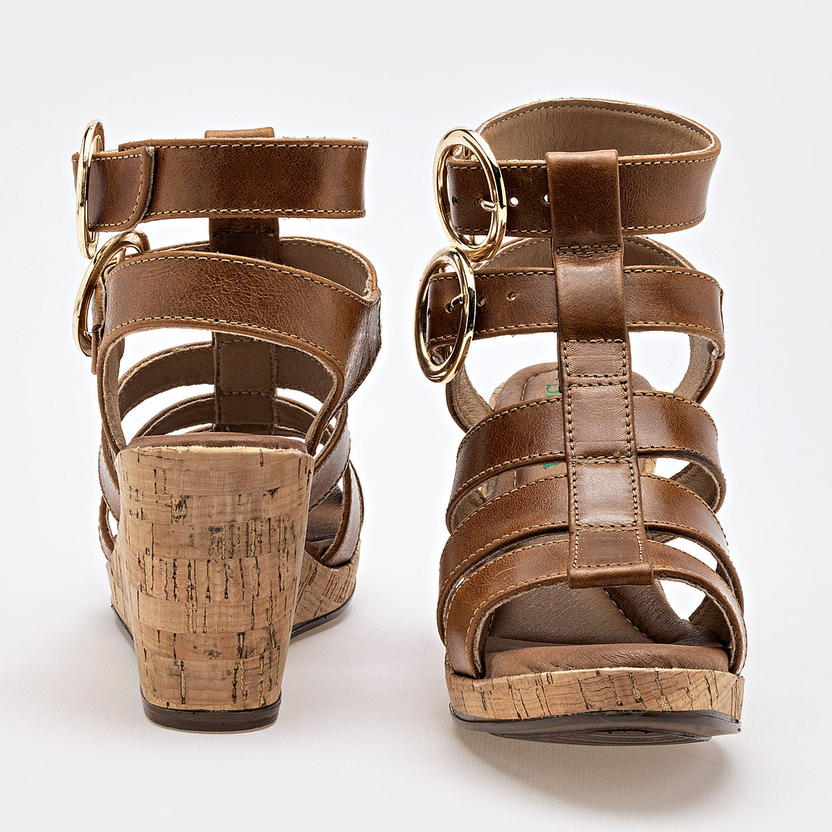 SANDALIA MUJER SEDUCTA 32001 CAMEL