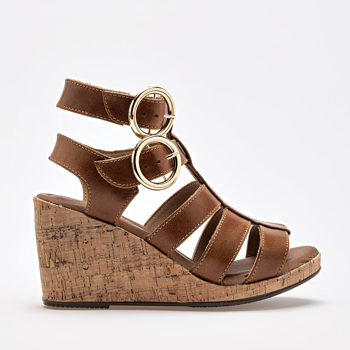 SANDALIA MUJER SEDUCTA 32001 CAMEL