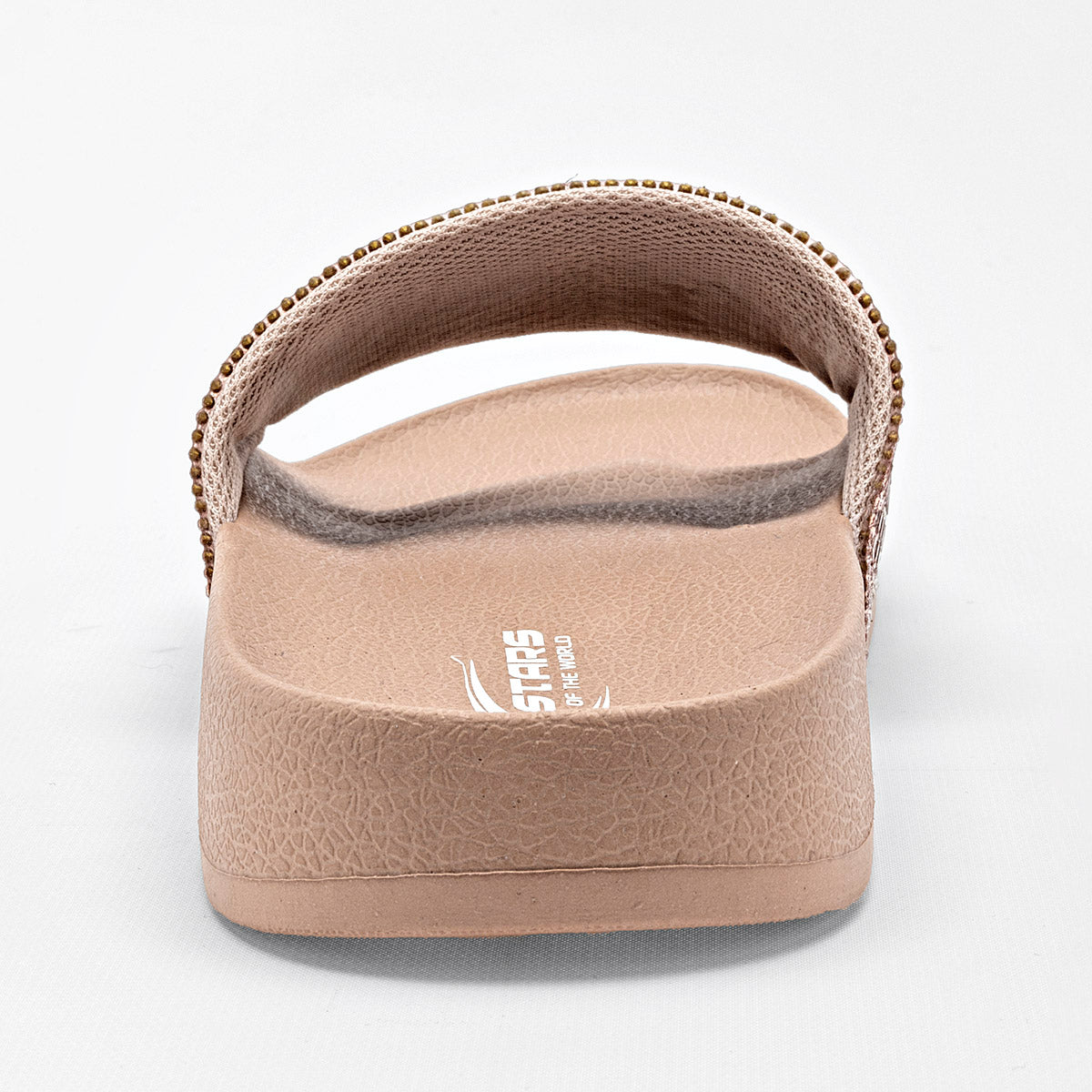 SANDALIA MUJER STARS OF THE WORLD 8686 ORO ROSA PLATA