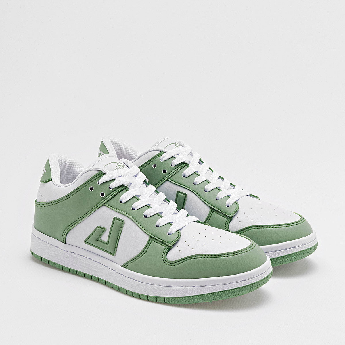 TENIS URBANO MUJER APOORT A5016 BLANCO VERDE