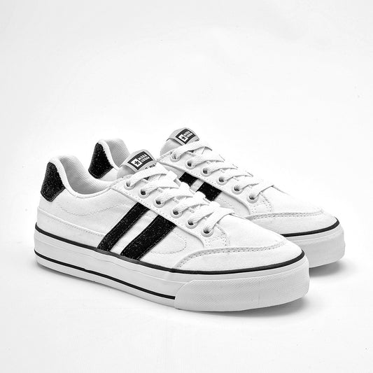 TENIS URBANO MUJER MORA URBAN ESPERANZA BLANCO NEGRO