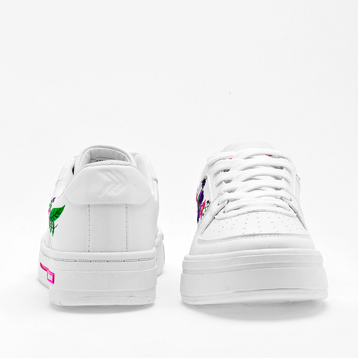 TENIS URBANO MUJER NEWK BX9701 BLANCO MULTICOLOR