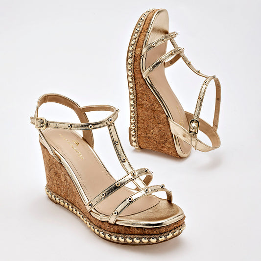 ZAPATO CASUAL MUJER PIETRO ALESSANDRO 5714 ORO