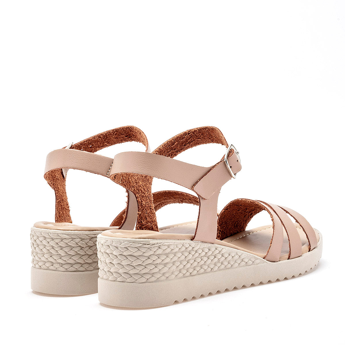 SANDALIA MUJER PRAVIA 2735 BEIGE