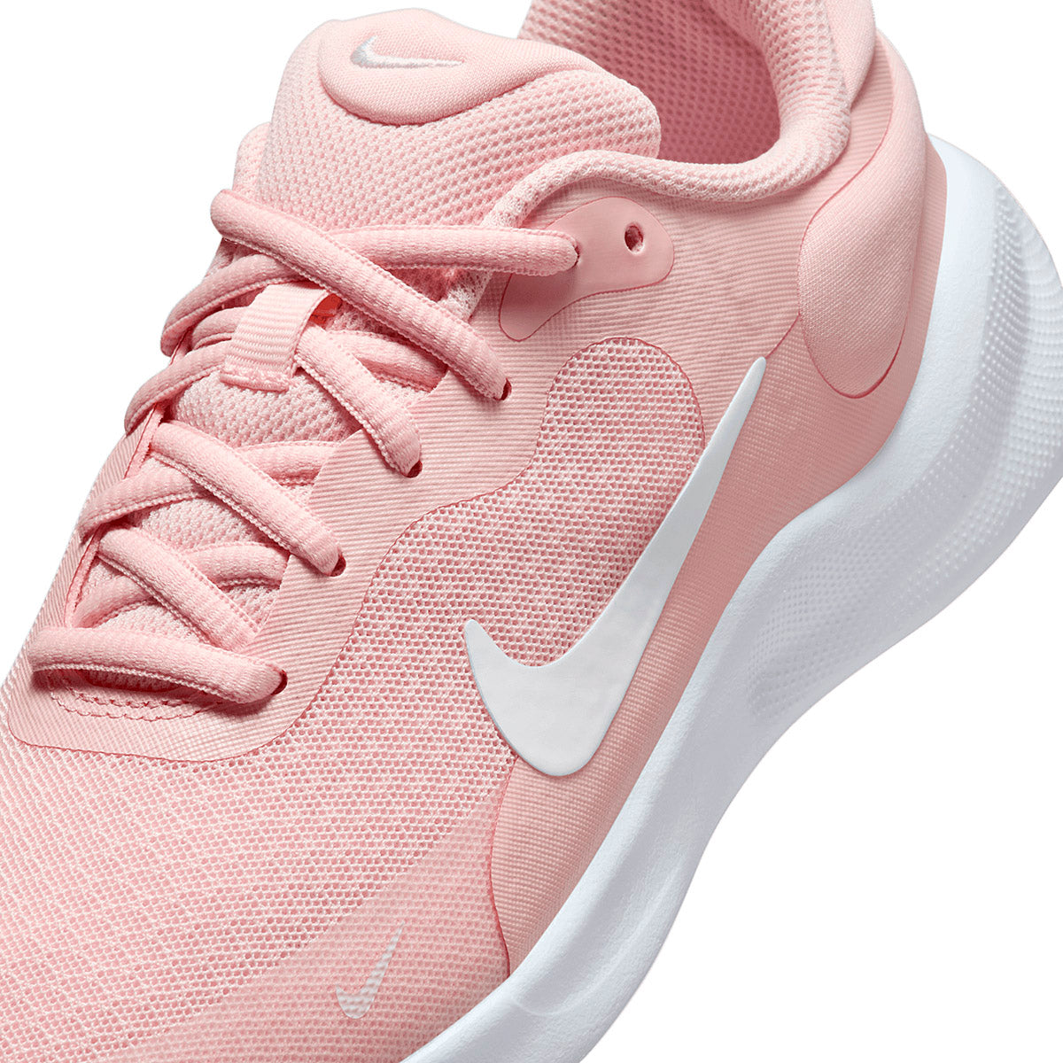 TENIS DEPORTIVO MUJER NIKE  Revolution 7 (GS) ROSA BLANCO