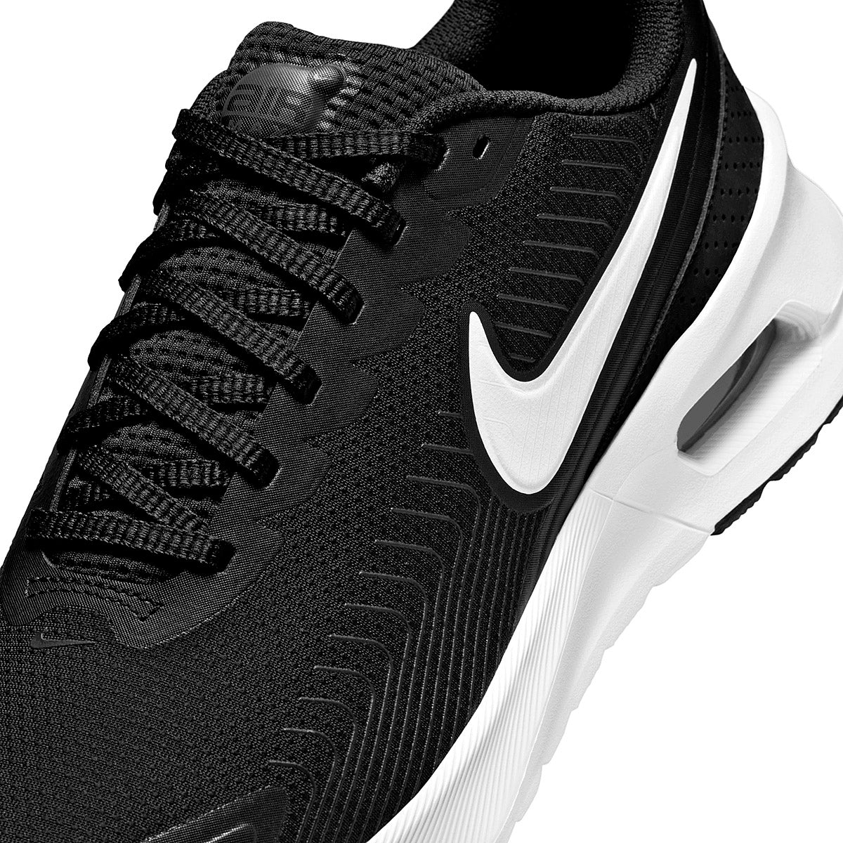 TENIS DEPORTIVO HOMBRE NIKE  Air Max Nuaxis NEGRO BLANCO