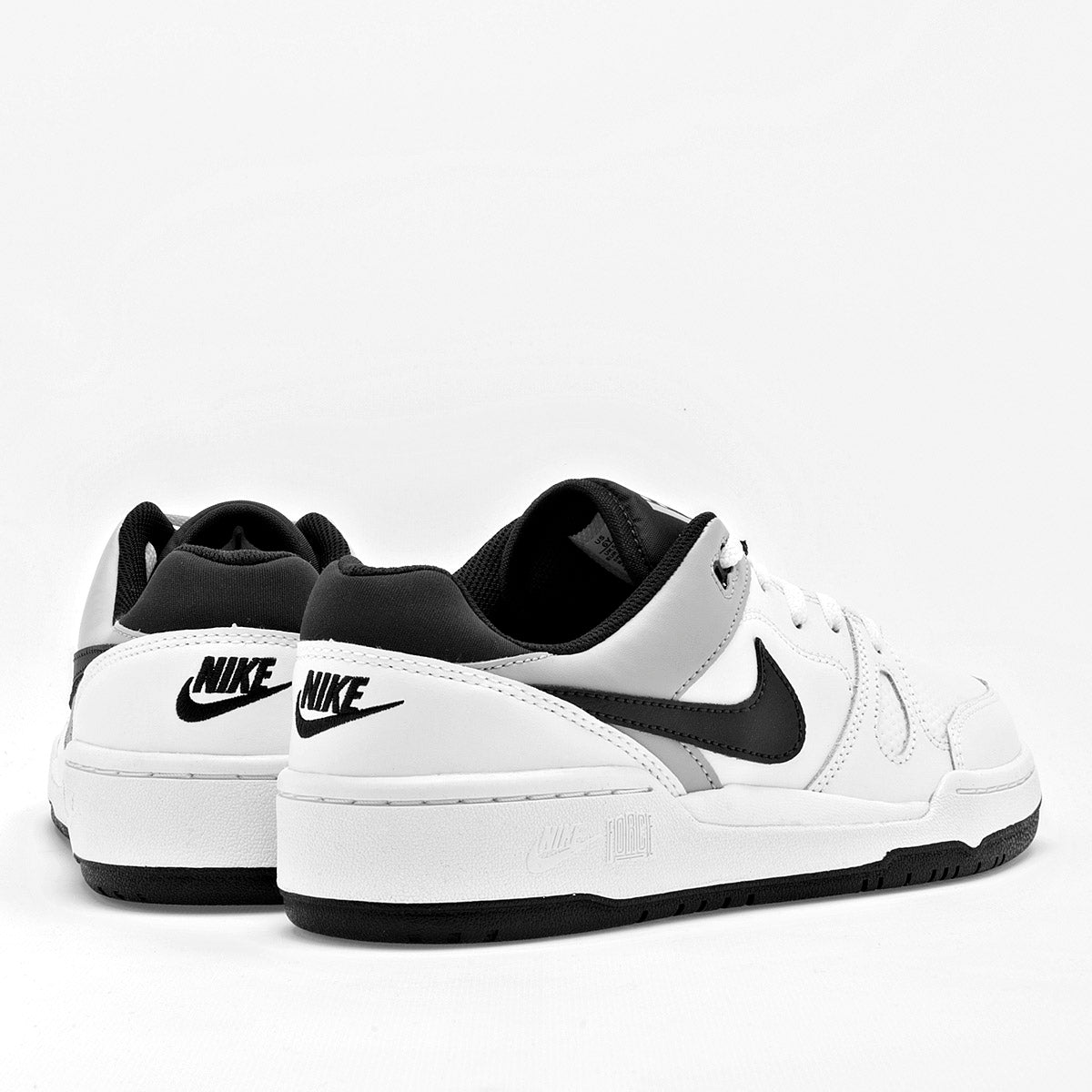 TENIS DEPORTIVO JUVENIL NIKE Full Force Low (GS) BLANCO GRIS NEGRO