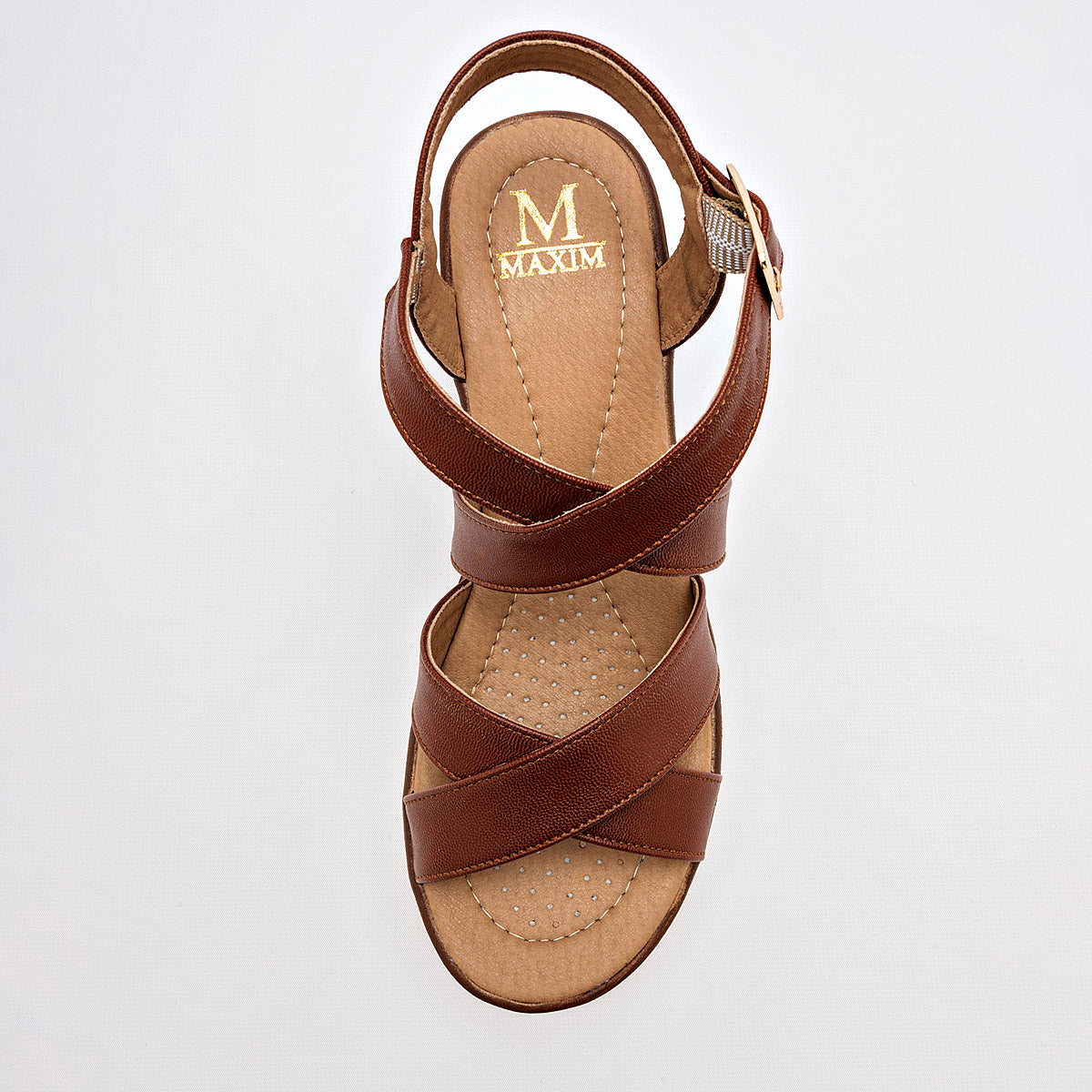 SANDALIA MUJER MAXIM 792 CAMEL