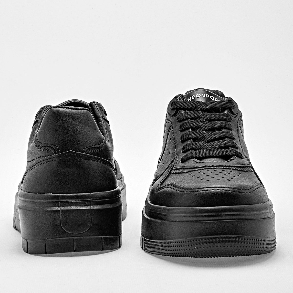 TENIS URBANO MUJER NEOSPORT 1560 NEGRO NEGRO
