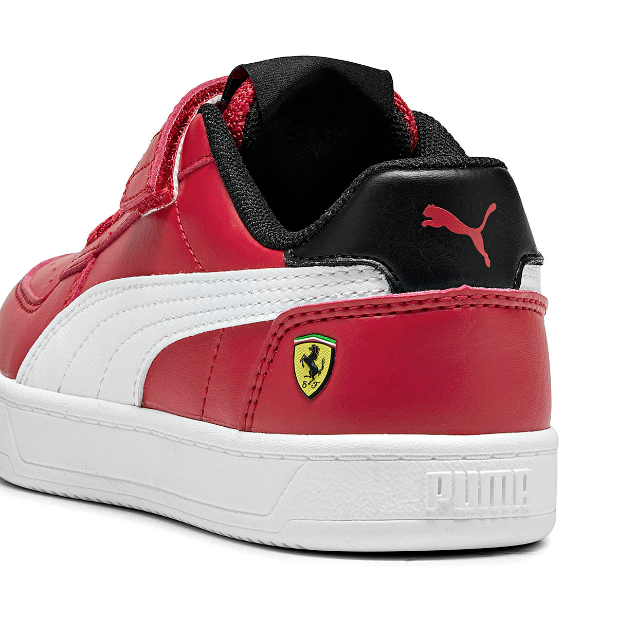 TENIS URBANO NIÑO PUMA Ferrari Caven 2.0 AC+ PS ROJO BLANCO