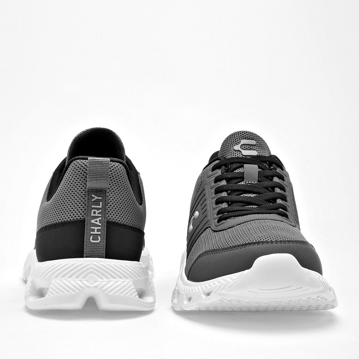 TENIS URBANO JUVENIL CHARLY 1087486003 GRIS NEGRO