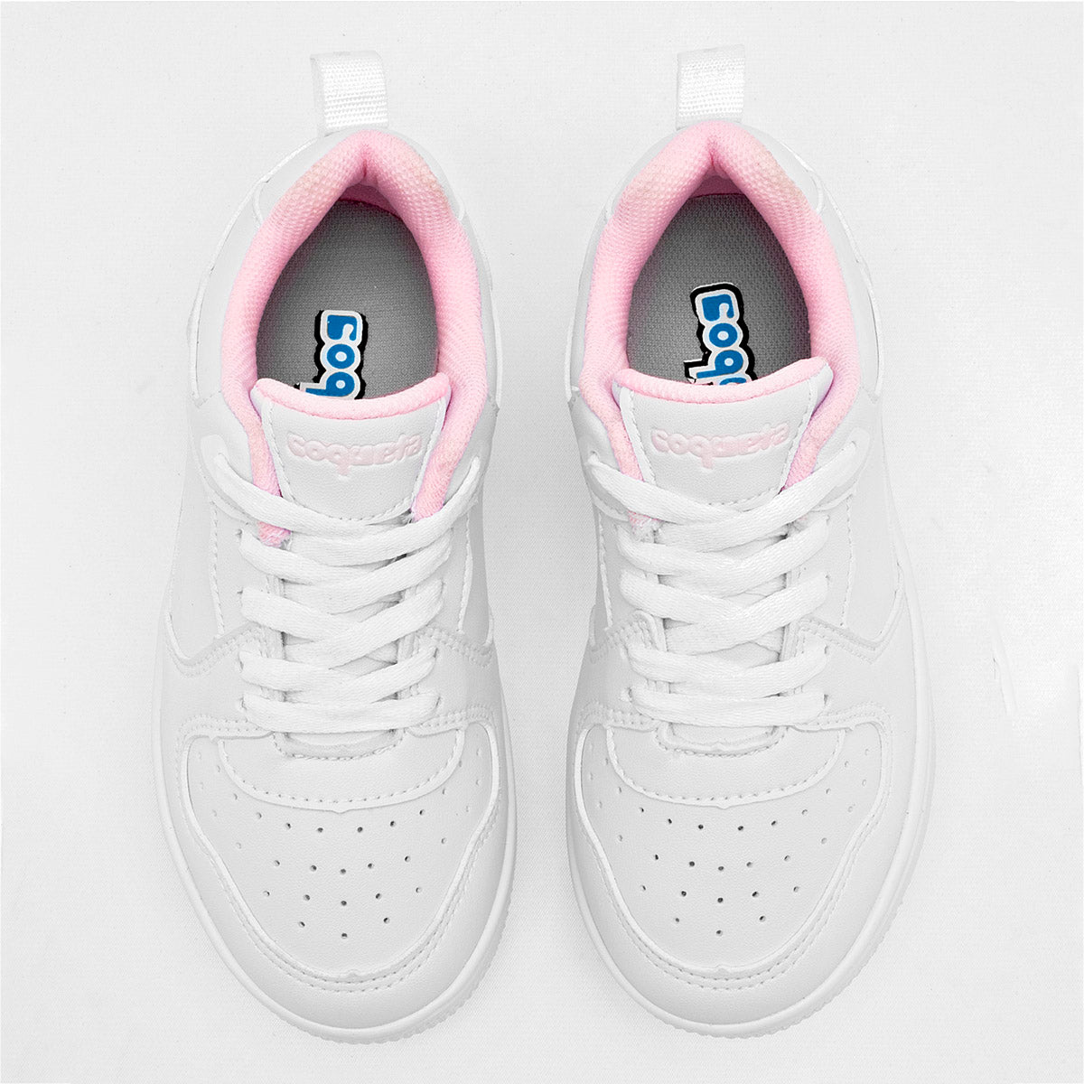 TENIS NIÑA URBANO COQUETA 133602B BLANCO