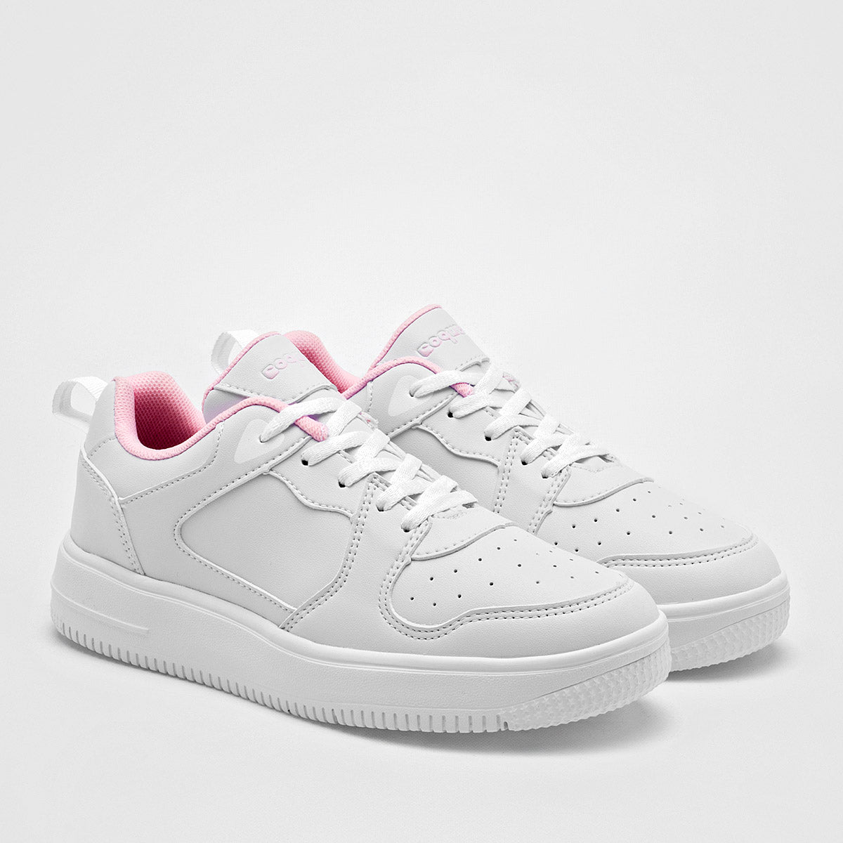 TENIS URBANO MUJER COQUETA 133602B BLANCO