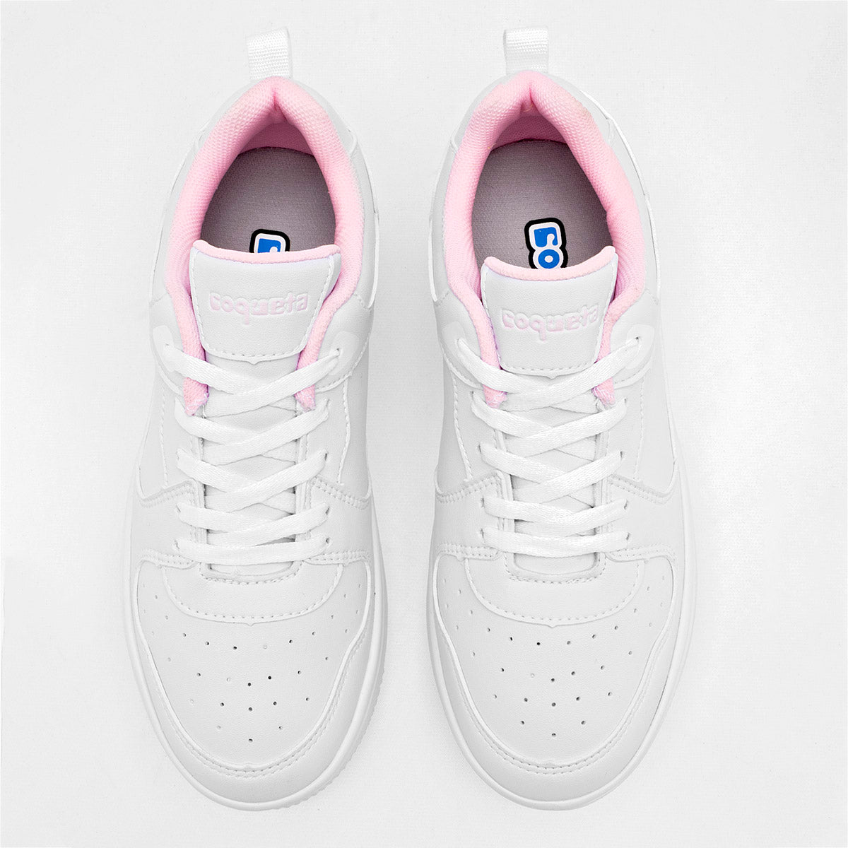 TENIS URBANO MUJER COQUETA 133602B BLANCO