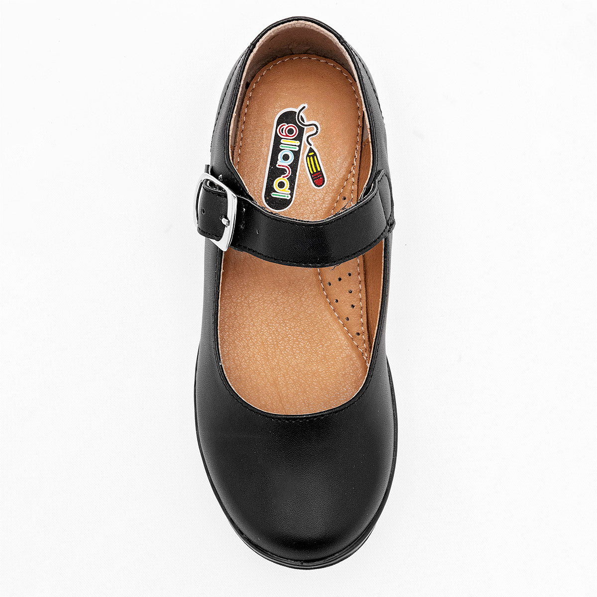 ZAPATO CASUAL NIÑA GILARDI 12600 NEGRO