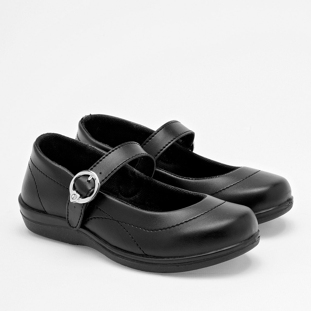 ZAPATO CASUAL NIÑA LEDS 18001 NEGRO