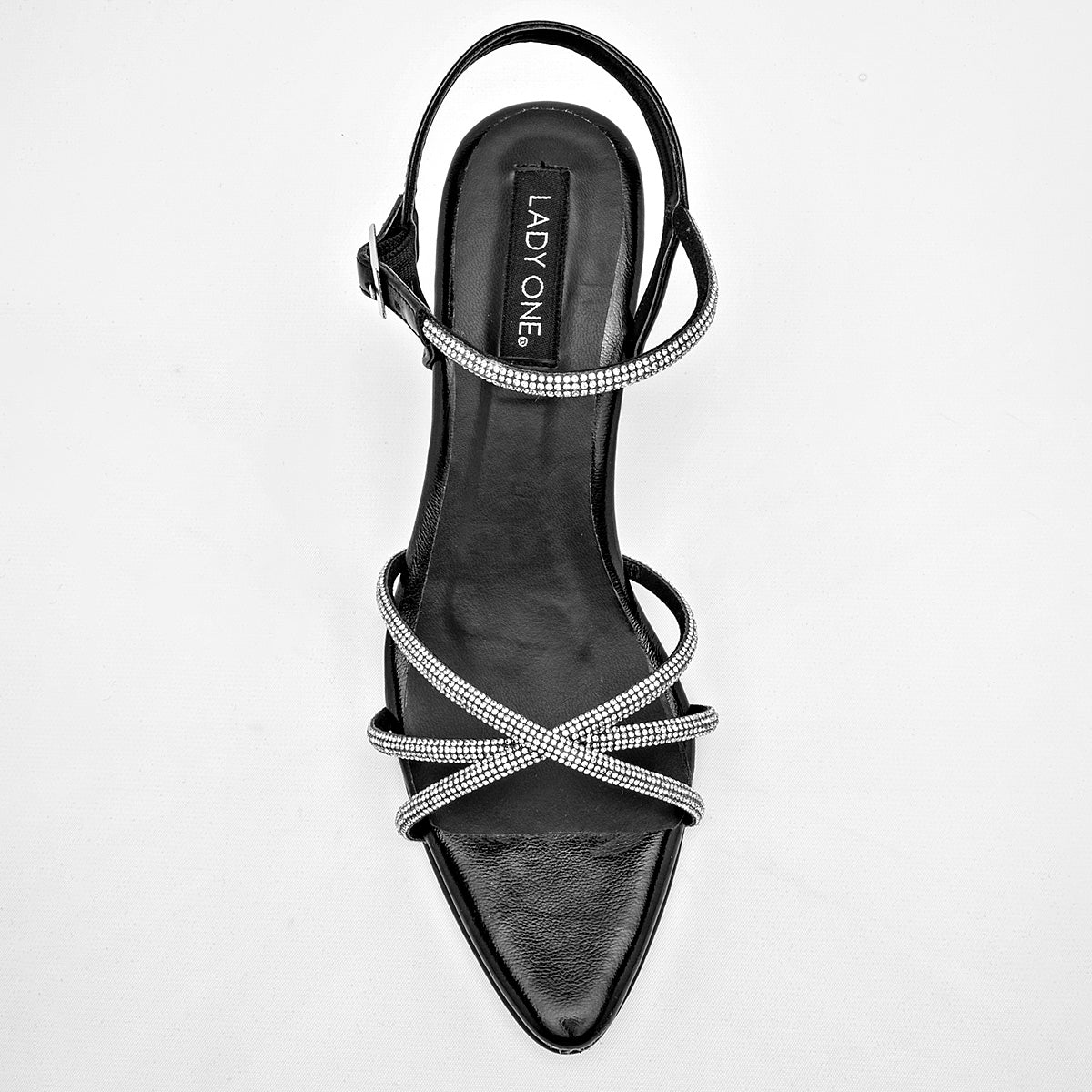 Zapatilla Casual Lady One Mujer Ara0103 Negro Tacon 5 Cm