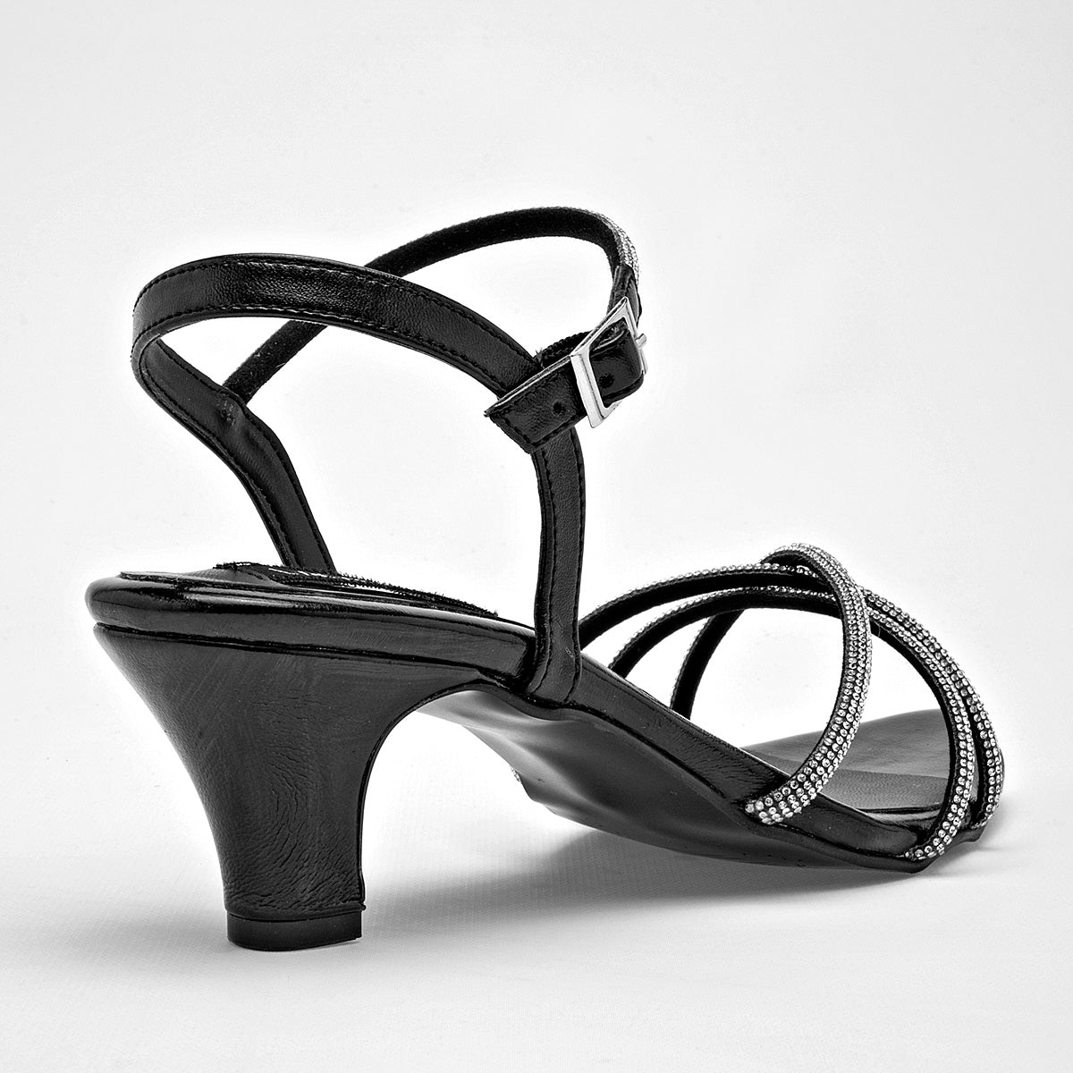 Zapatilla Casual Lady One Mujer Ara0103 Negro Tacon 5 Cm