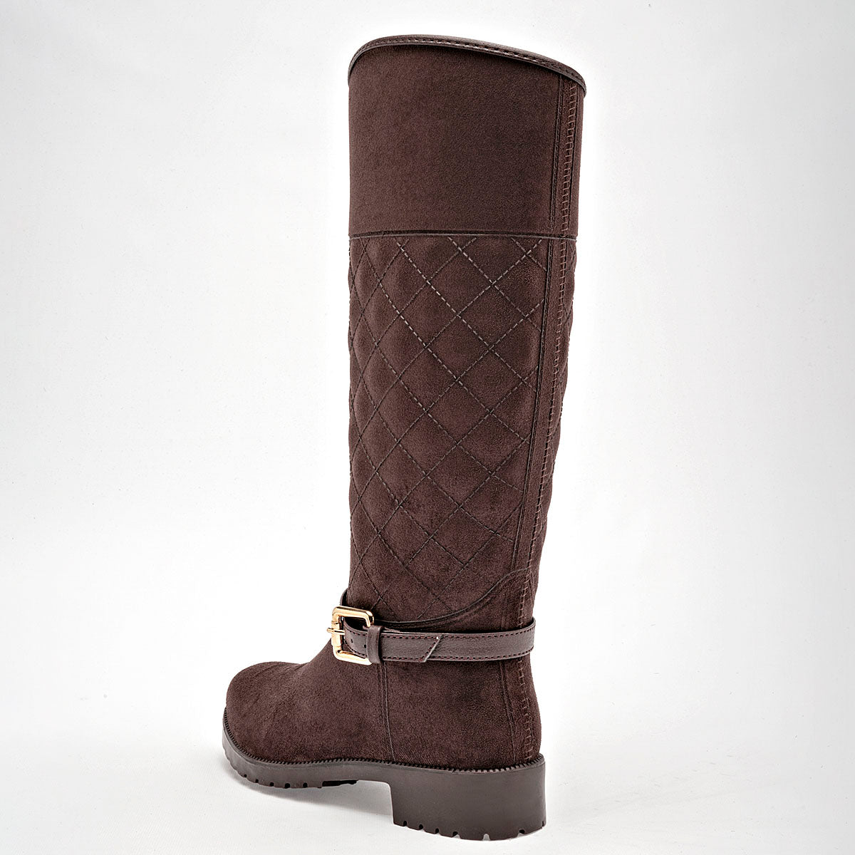 Bota Larga impermeable Top Moda Mujer 1508 Cafe Tubo 37 Cm