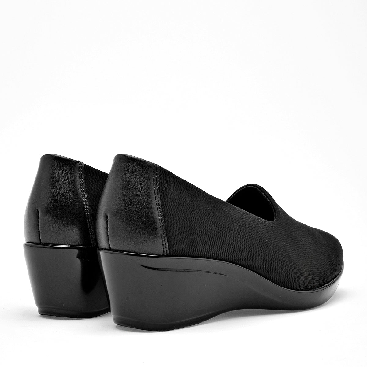 Zapato De Plataforma Flexi Mujer 45238 Negro Plataforma 5 Cm
