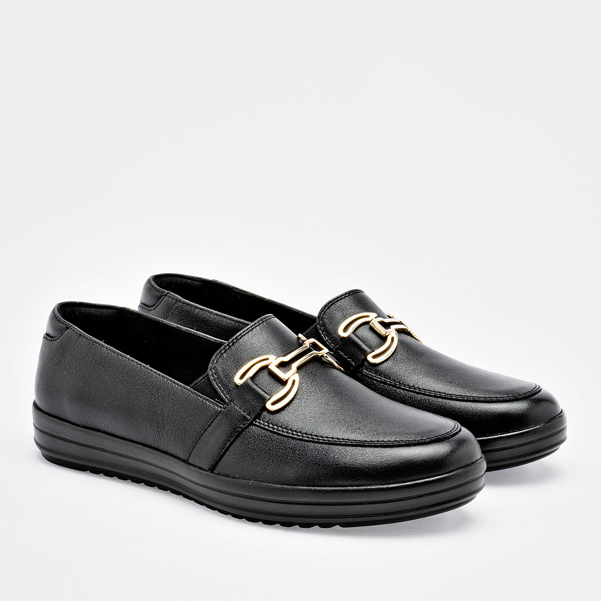 Zapato Casual Piel Flexi Mujer 109411 Negro