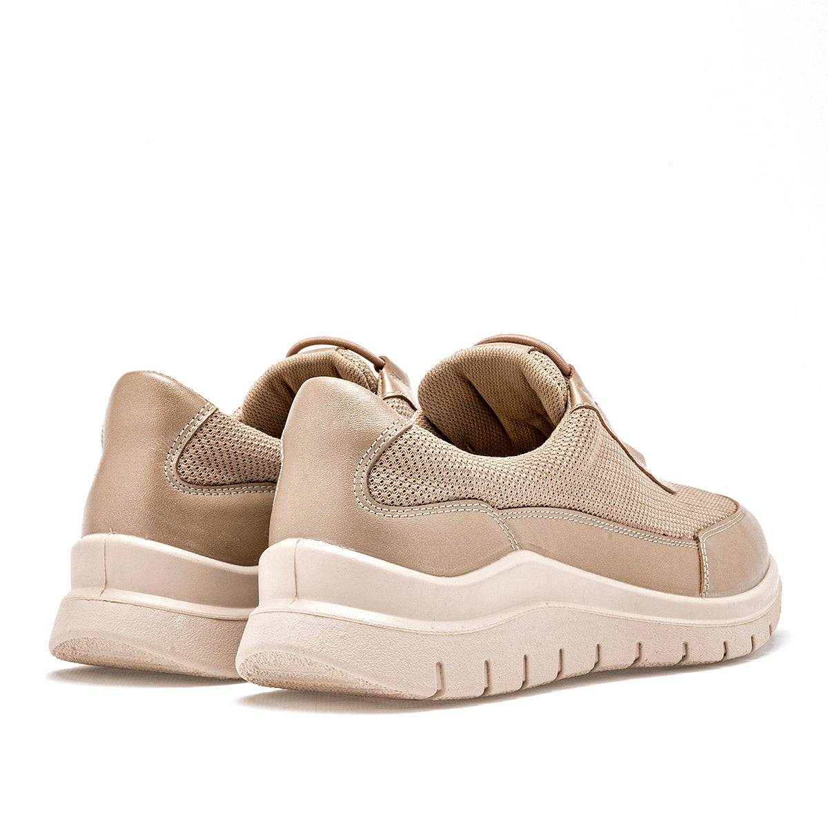 TENIS URBANO MUJER FLEXI 130208 ORO