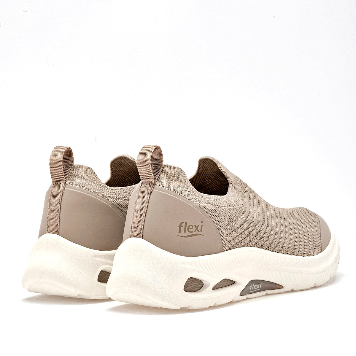 TENIS URBANO MUJER FLEXI 135203 BEIGE