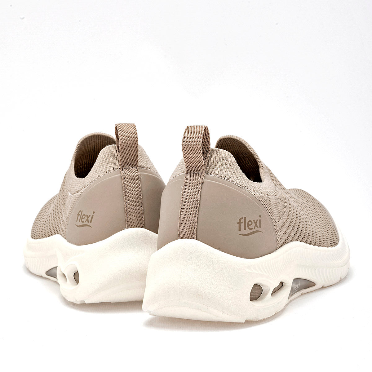 TENIS URBANO MUJER FLEXI 135203 BEIGE