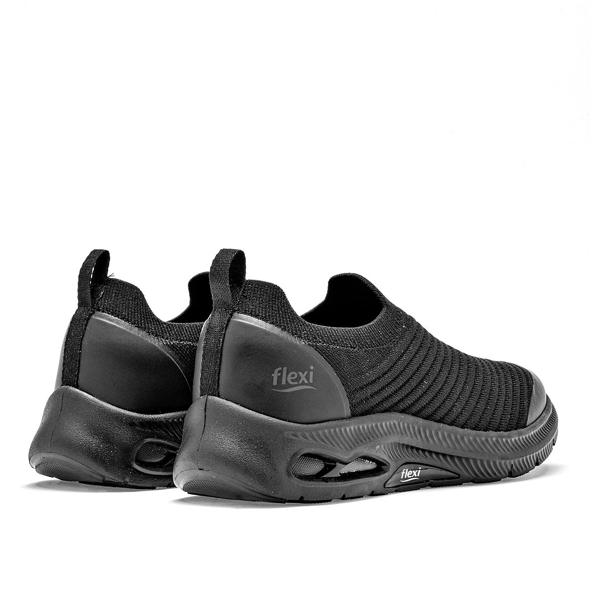 TENIS URBANO MUJER FLEXI 135203 NEGRO