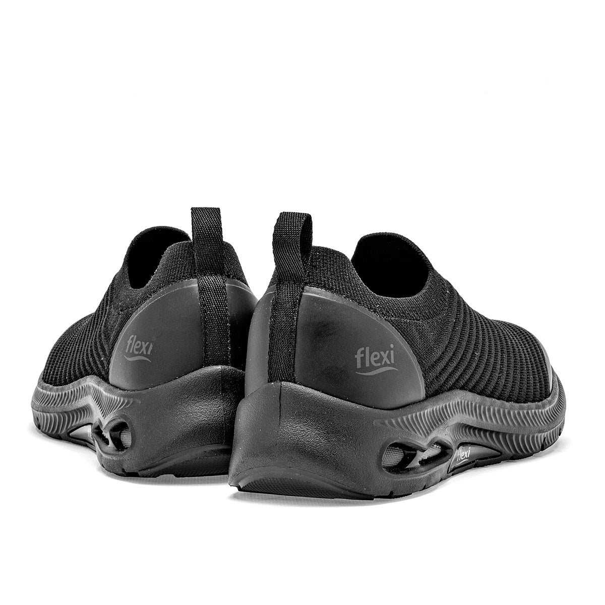 TENIS URBANO MUJER FLEXI 135203 NEGRO