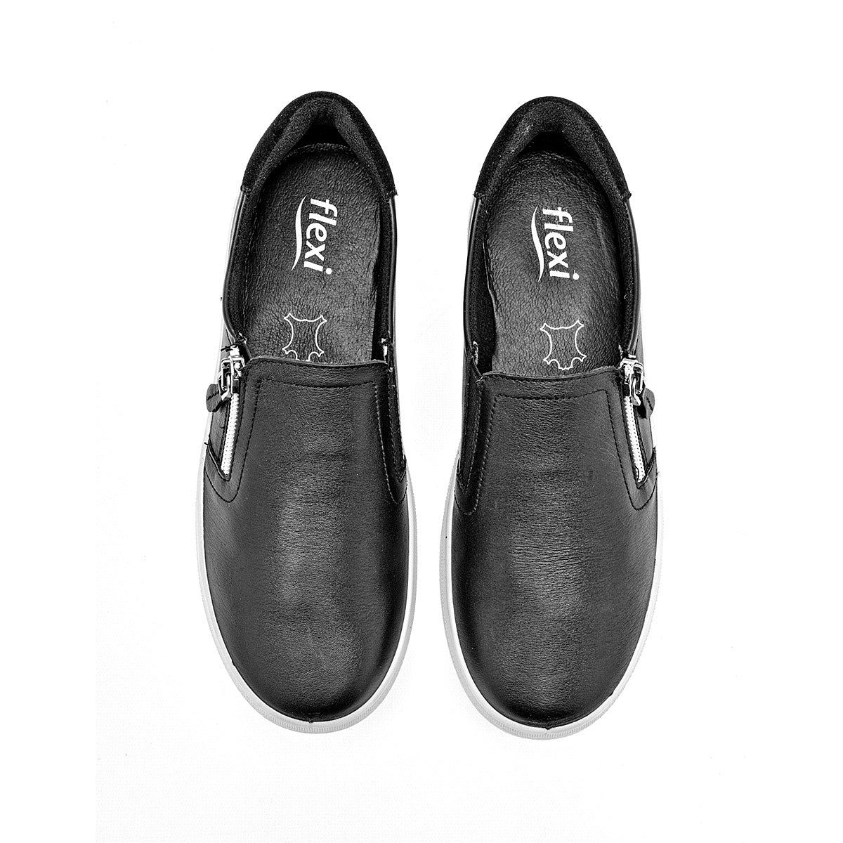 ZAPATO CASUAL MUJER FLEXI 136604 NEGRO