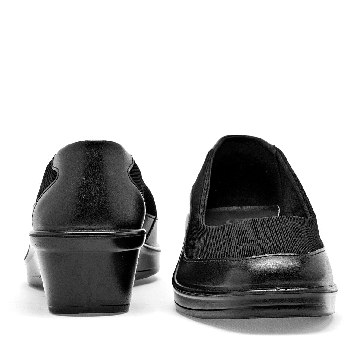 Zapato Confort Flexi Mujer 136702 Negro Plataforma 4 Cm