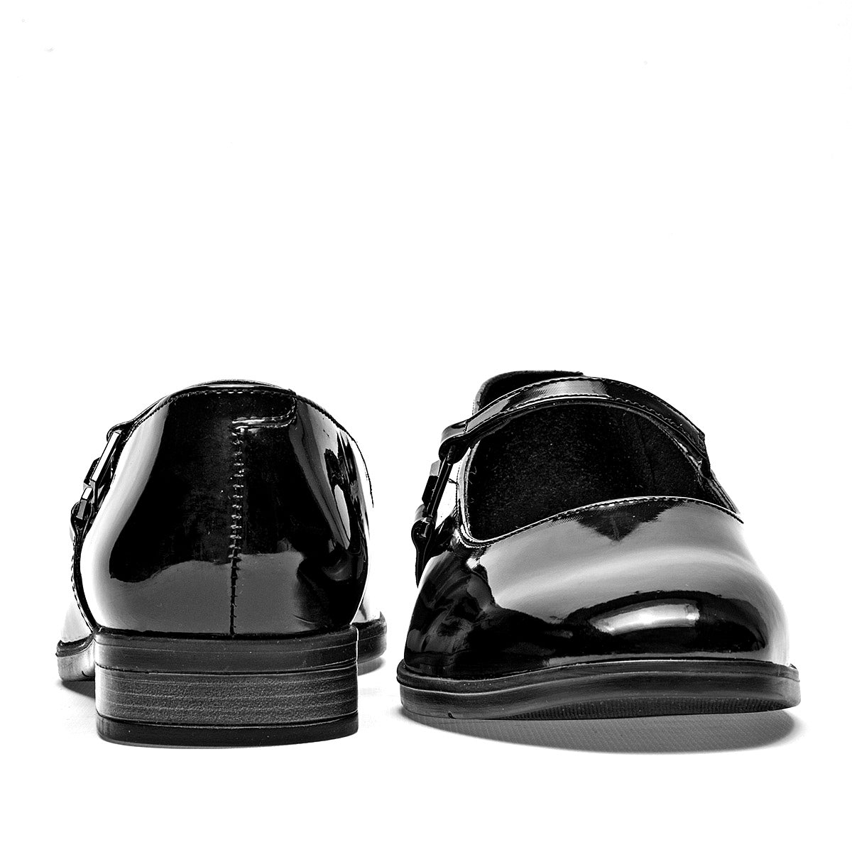 ZAPATO CASUAL MUJER FLEXI 137201 NEGRO CHAROL