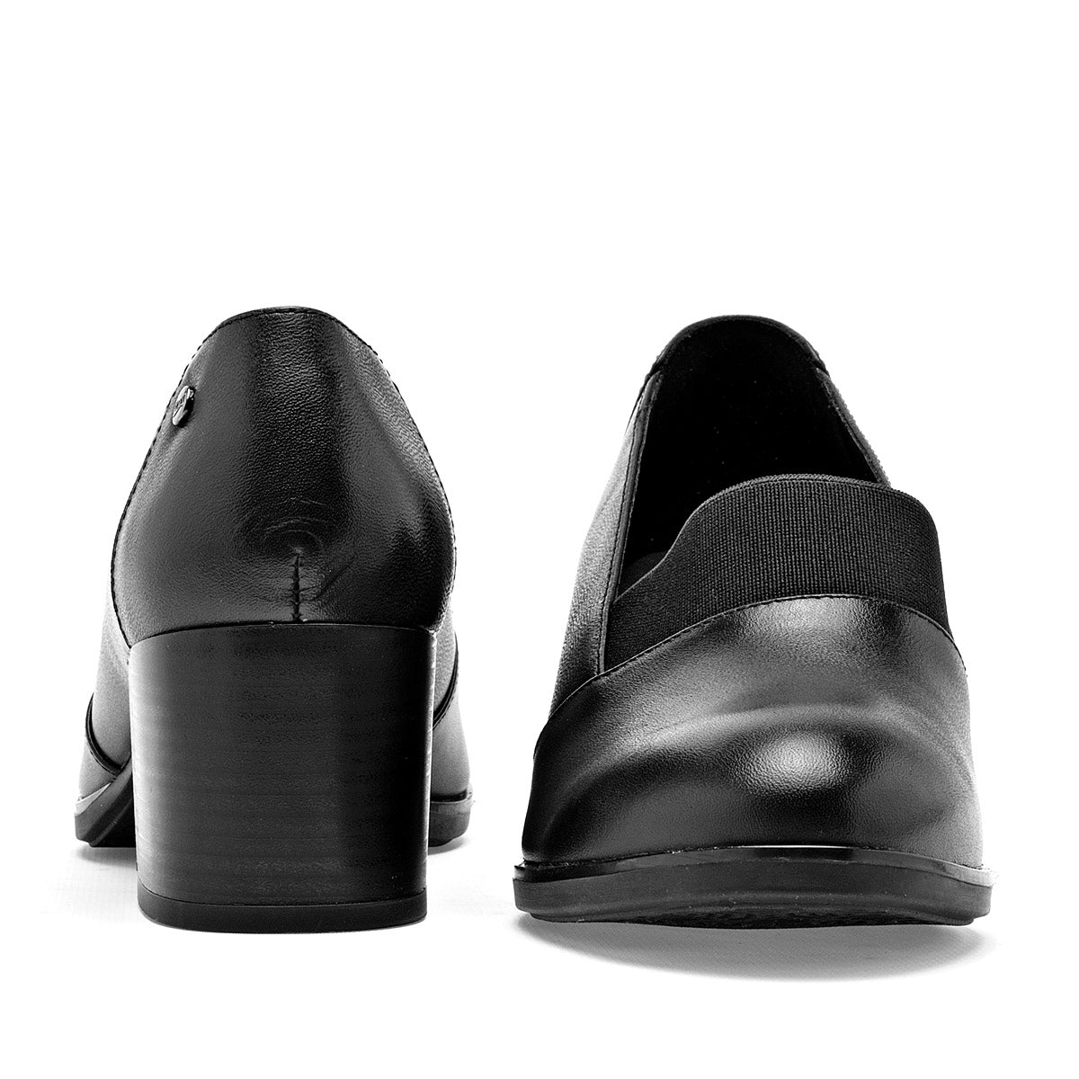 Zapato Tacon Piel Flexi Mujer 137301 Negro Tacon 6 Cm