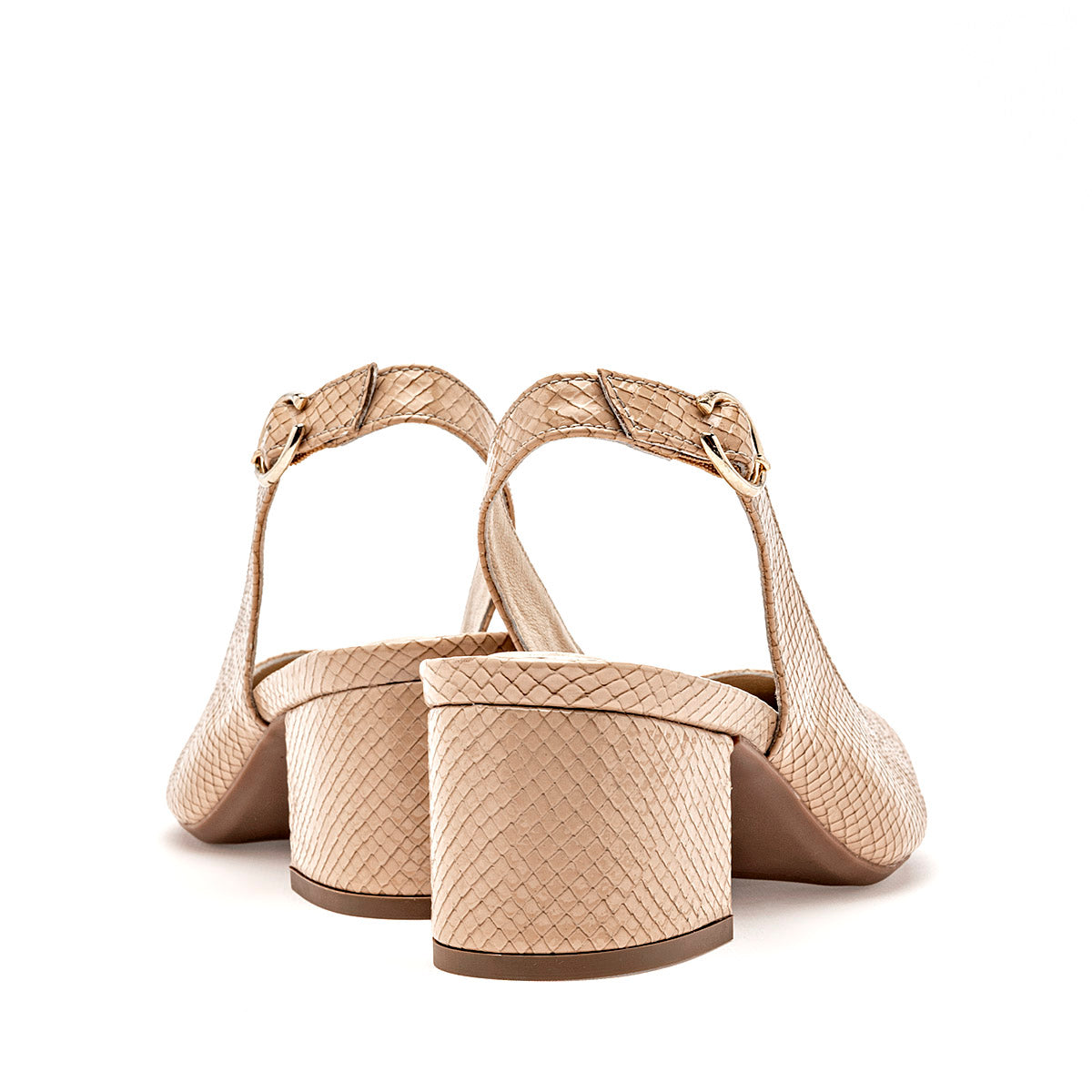 Zapatilla Casual Flexi Mujer 137503 Beige Tacon 6 Cm