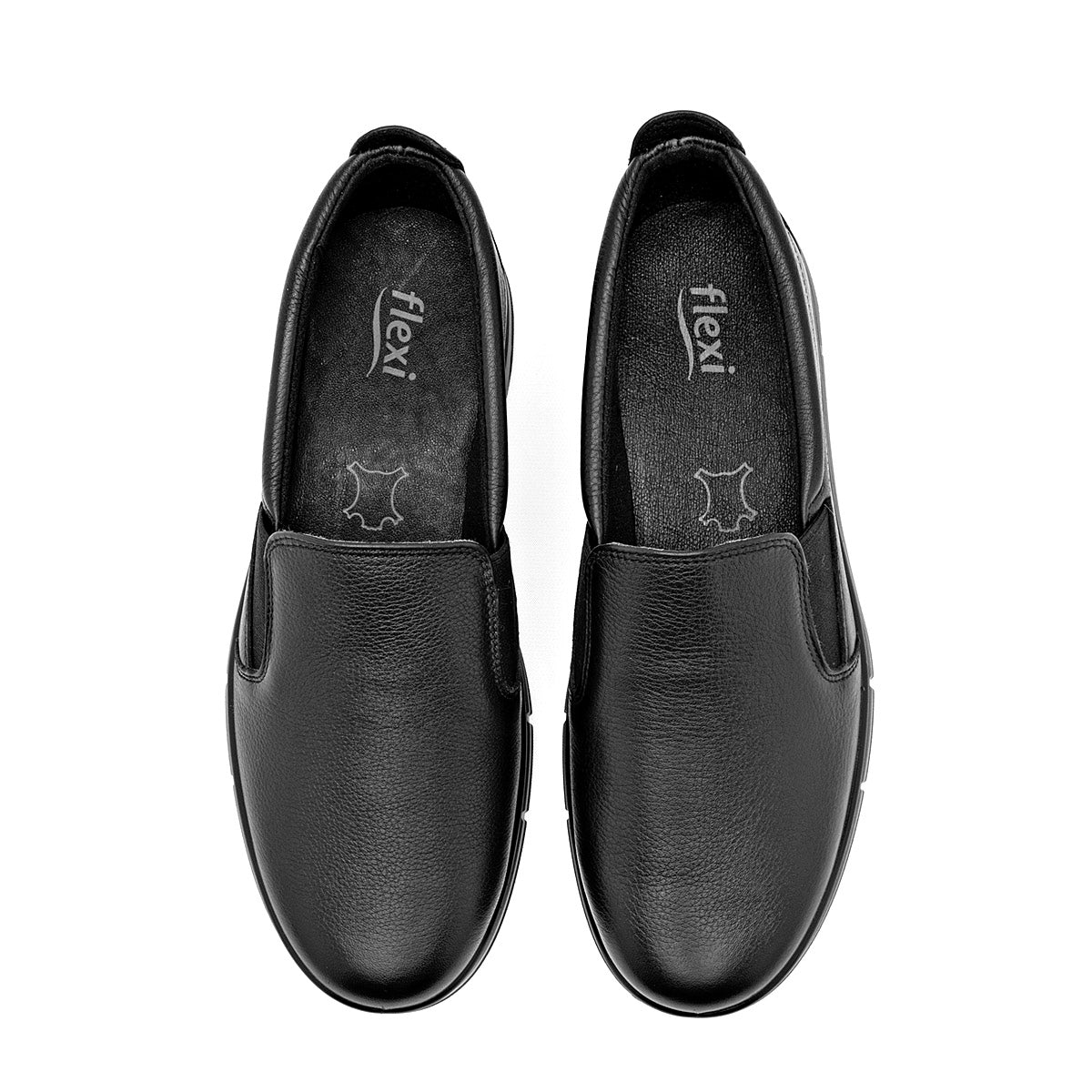 Zapato Confort Piel Flexi Mujer 137904 Negro