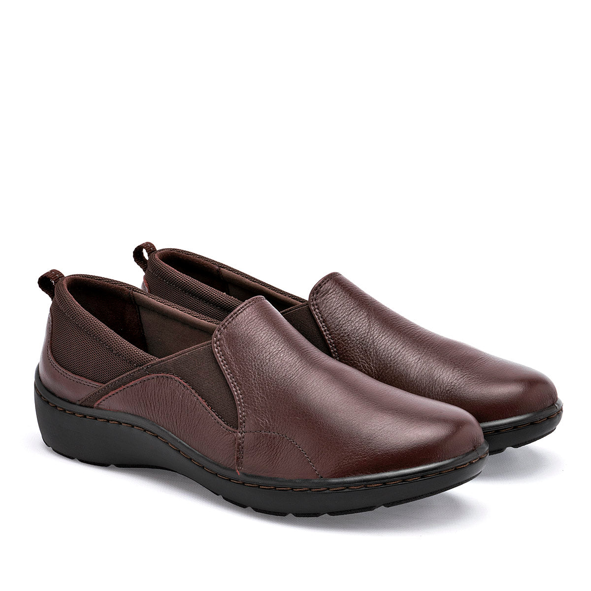 Zapato Confort Piel Flexi Mujer 138104 Cafe