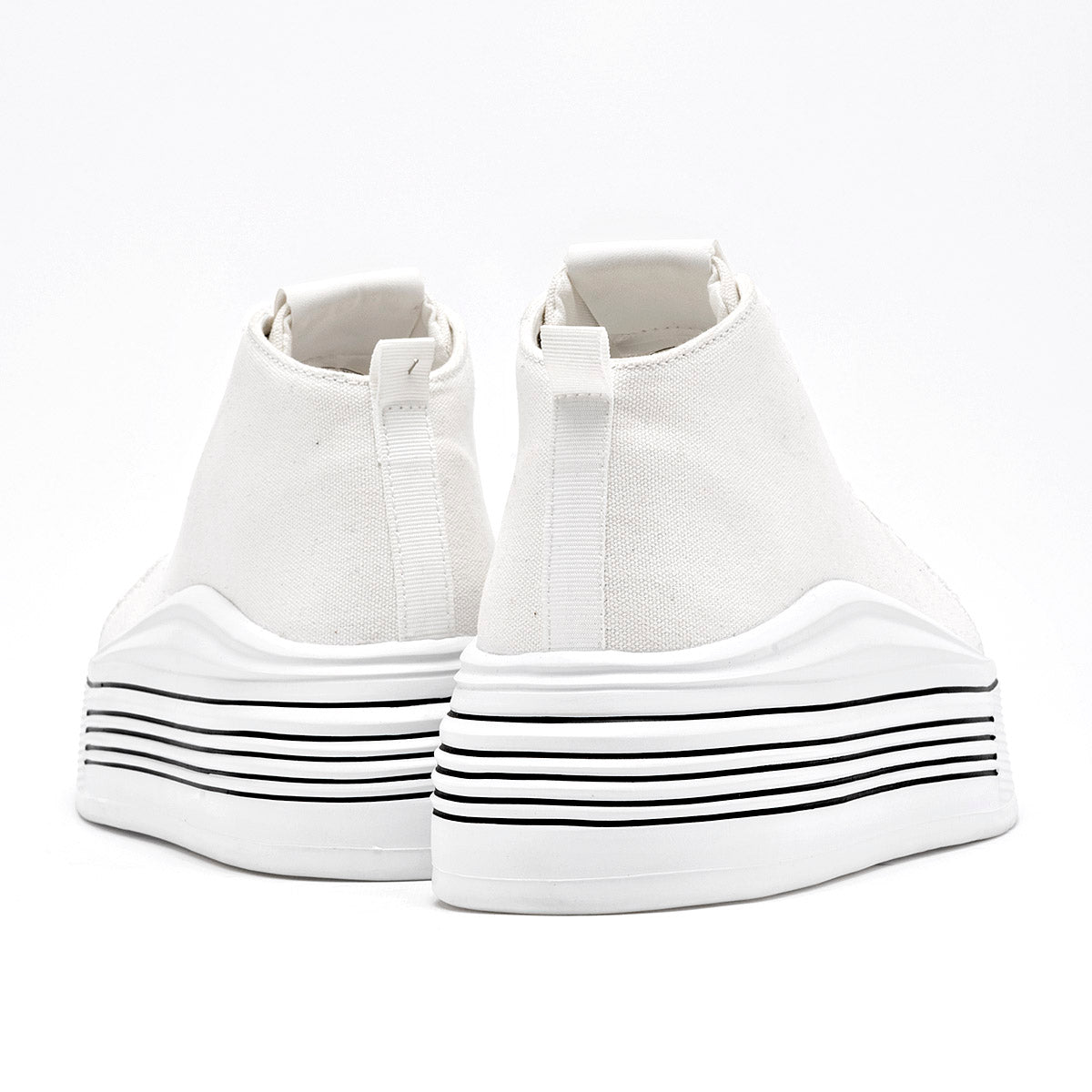 Tenis Chunky Clasben Mujer Urss Blanco Plataforma 6 Cm