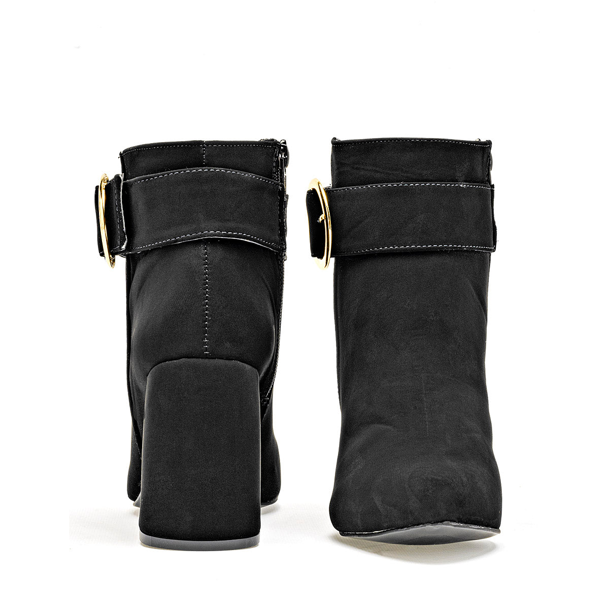 Botin Damita Mujer 108062 Negro Tacon 9 Cm Tubo 11 Cm
