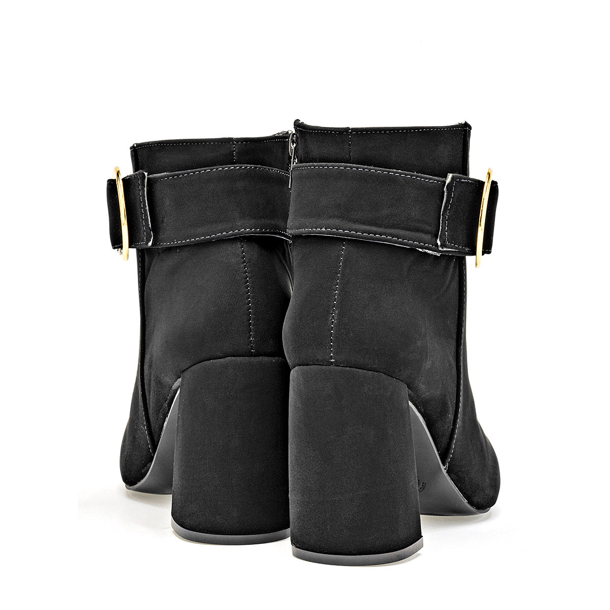 Botin Damita Mujer 108062 Negro Tacon 9 Cm Tubo 11 Cm
