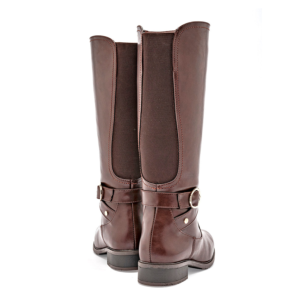 Bota Larga Etnia 1705 Color Cafe Tubo 35 Cm