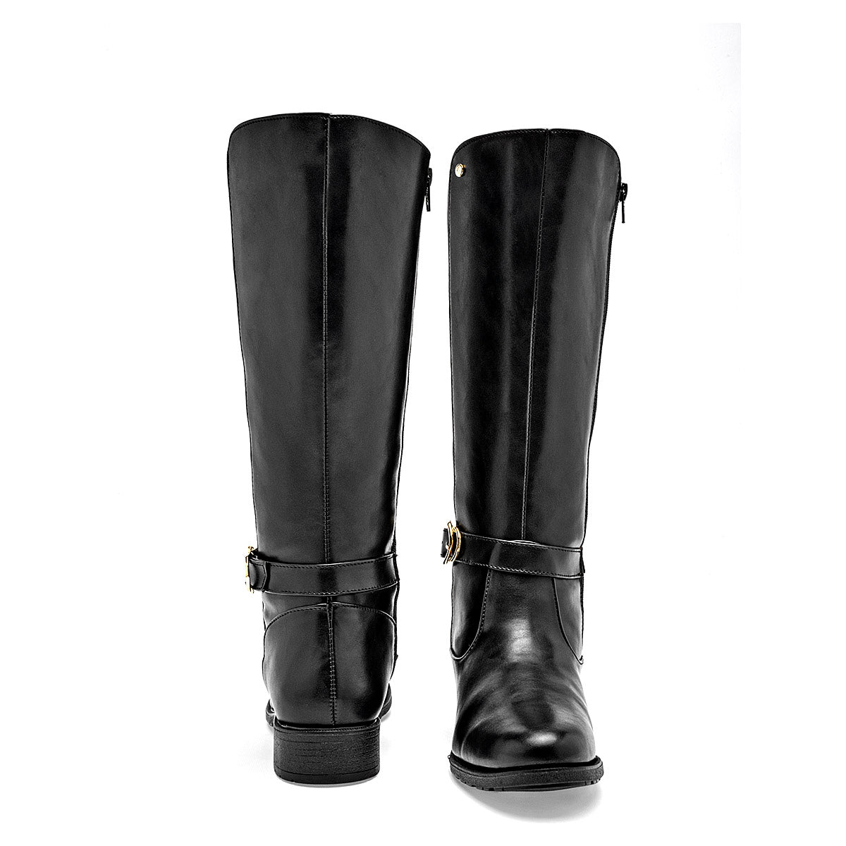 Bota Larga Etnia Para Mujer 1707 Color Negro Tubo 35 Cm
