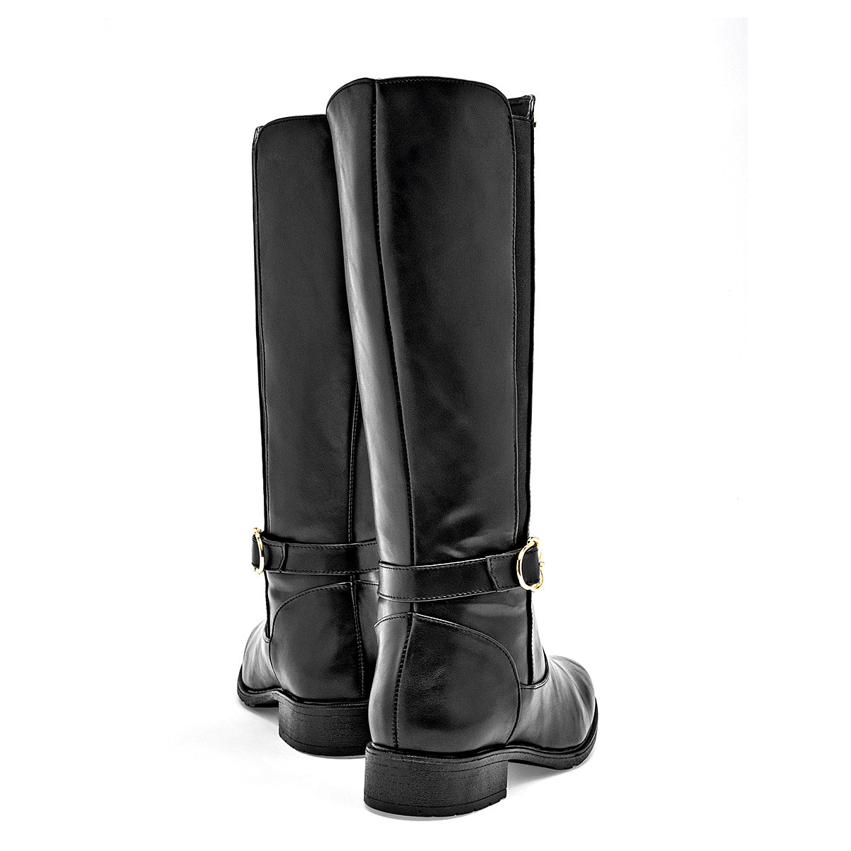 Bota Larga Etnia Para Mujer 1707 Color Negro Tubo 35 Cm