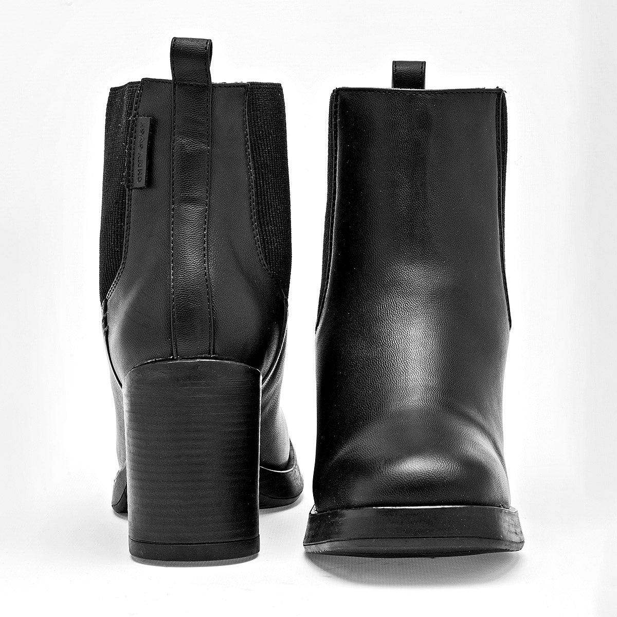 Botin Casual Gösh Mujer 3060d01 Negro Tacon 8 Cm Tubo 12 Cm