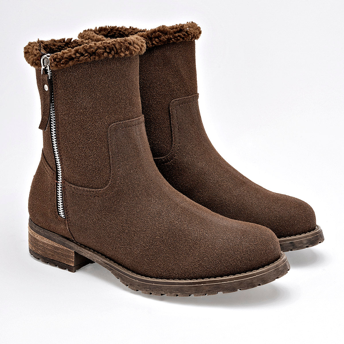 Botin Casual Gösh Mujer 3060g01 Cafe Tubo 20 Cm