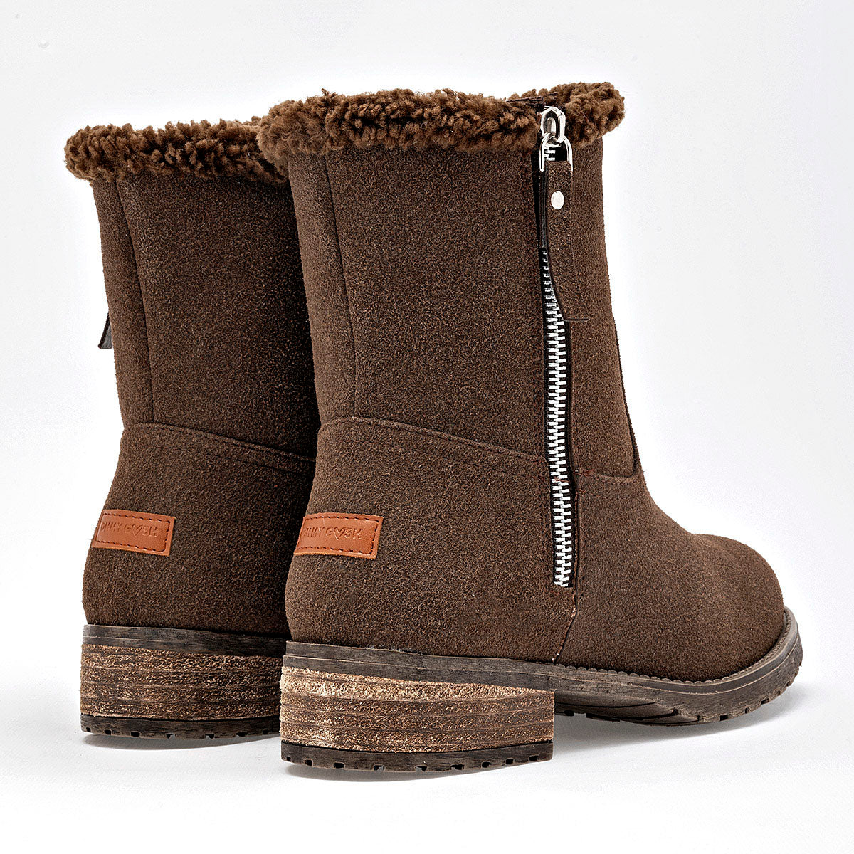 Botin Casual Gösh Mujer 3060g01 Cafe Tubo 20 Cm